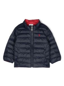 Ralph Lauren Kids veste à design réversible - Bleu