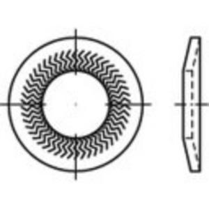 Onderlegring 88124 Verenstaal 100 stuk(s) Alstertaler Schrauben & Präzisionsteile 881240300240000
