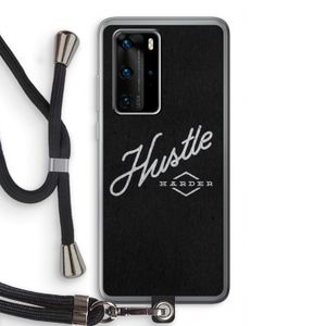 Hustle: Huawei P40 Pro Transparant Hoesje met koord