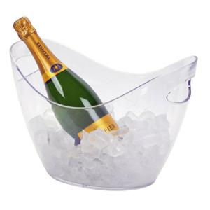 Bieremmer - transparant - 35 cm - 3 liter - voor ijs/drank - koelemmer