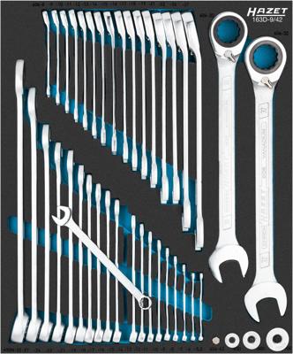HAZET Sleutelgereedschapset 163D-9/42 - 42-delig - 5,5 - 32