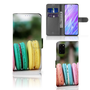 Samsung Galaxy S20 Plus Book Cover Macarons