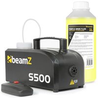 BeamZ S500 kunststof rookmachine met 1 liter extra vloeistof - thumbnail