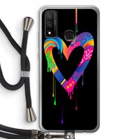 Melts My Heart: Huawei P Smart (2020) Transparant Hoesje met koord