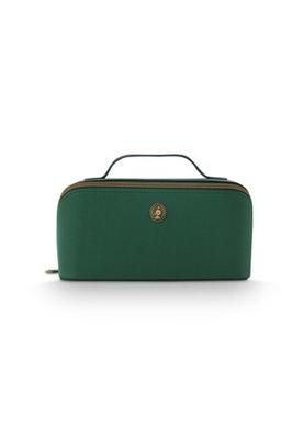 Pip Studio Pip Studio Cyrille Cosmetic Bag Medium Green 23.5x11x5x22cm