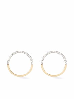 Mateo anneaux en or 14ct ornés de diamants