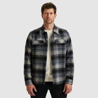Pme Legend Shirtjacket 1 Woolblend Check Psi2511260 Overshirt 5282 Carbon