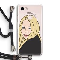Mary Kate: Pixel 3 Transparant Hoesje met koord