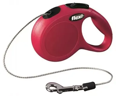Flexi rollijn classic cord XS rood 3 meter