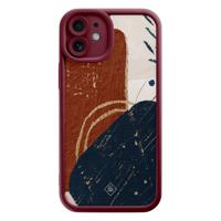 iPhone 11 rode case - Abstract terracotta