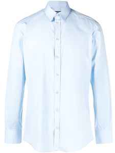 Dolce & Gabbana chemise boutonnée à manches longues - Bleu