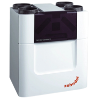 Zehnder Stork Comfoair Q450 Wtw Unit Nl R Vv St Erv - Rechteruitvoering - Met Voorverwarmer - Enthalpiewisselaar - thumbnail