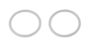 Kirchhoff O-ring, 32 x 38 x 3 mm, voor sifon excentrische sluiting 38,5 mm (2x) - 98696360