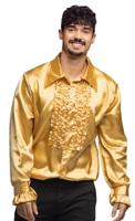 Party blouse goud