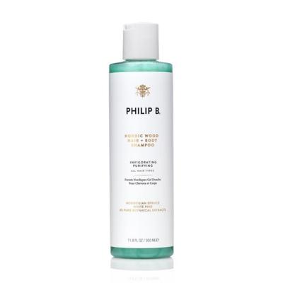 Philip B Bath & Body Nordic Wood Hair & Body Shampoo Gel 350ml