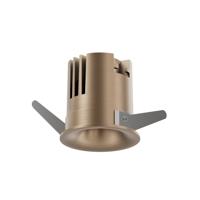 Lucide SNAX - Inbouwspot - Ø 6 cm - LED Dimb. - CCT - 1x8W 2700K/4000K - Champagne kleur | Premium