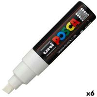 Markeerstift POSCA PC-8K Wit (6 Stuks)