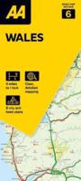 Wegenkaart - landkaart 6 Road Map Britain Wales | AA Publishing - thumbnail