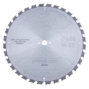 Metabo Accessoires Cirkelzaagblad | Power Cut Classic | 450x3,5/2,5x30mm | Z32 TZ/TZ 15° - 628648000