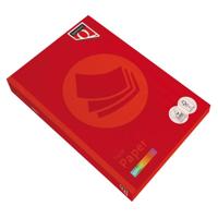 Kopieerpapier quantore colour a4 160gr felrood