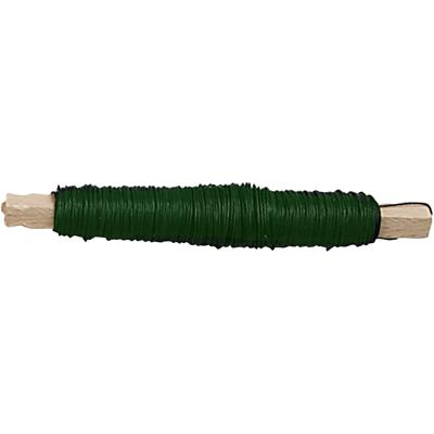 Creativ Company Bloemendraad, dikte 0,5 mm, groen, 50 m/ 1 rol