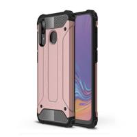 Magic Armor TPU + PC combinatie geval voor Galaxy A30 (Rose Gold)