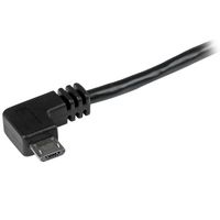 StarTech.com Micro-USB kabel met rechts haakse connectors M/M 2m - thumbnail