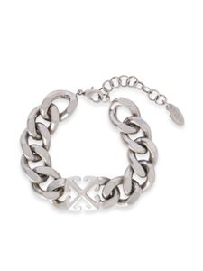 Off-White Arrows-motif chain bracelet - Argent