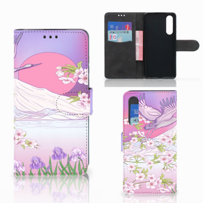 Huawei P30 | Telefoonhoesje | Met pasjeshouder | Bird Flying