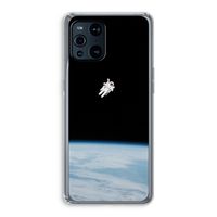 Alone in Space: Oppo Find X3 Transparant Hoesje