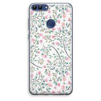 Sierlijke bloemen: Huawei P Smart (2018) Transparant Hoesje