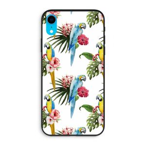 Kleurrijke papegaaien: iPhone XR Biologisch afbreekbaar hoesje