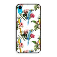Kleurrijke papegaaien: iPhone XR Biologisch afbreekbaar hoesje