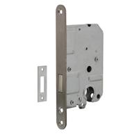 Intersteel cilinder kastslot 55mm met RVS voorplaat 20x175 mm