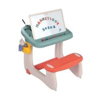 Piccola Scrivania per Scolaro - Smoby - 80 Accessori Inclusi - Verde - 63 x 69 x 58 - dai 3 anni in su