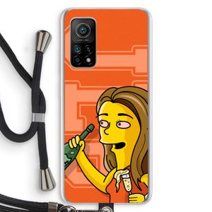 Jamie Lee Simpson: Xiaomi Mi 10T 5G Transparant Hoesje met koord