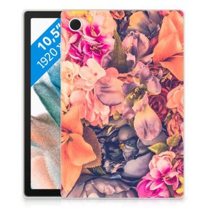 Samsung Galaxy Tab A8 2021/2022 Siliconen Hoesje Bosje Bloemen