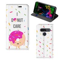LG G8s Thinq | Flip Style Cover | Donut Roze