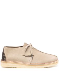 Clarks Originals Desert Trek suede shoes - Marron