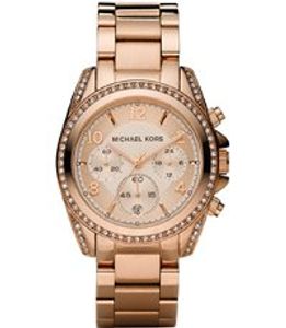 Horlogeband Michael Kors MK5263 Roestvrij staal (RVS) Rosé 20mm