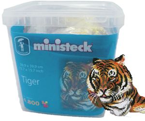 Ministeck Tiger - XXL Emmer - 4800pcs