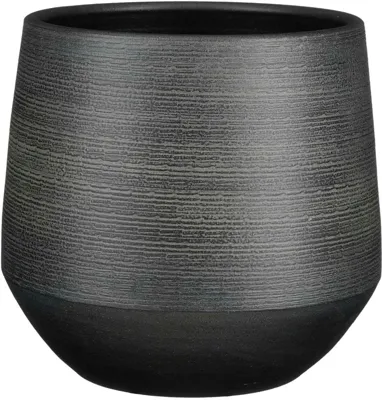 Mica Decorations Pot Evora 30x28cm zwart