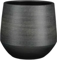 Mica Decorations Pot Evora 30x28cm zwart