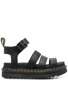 Dr. Martens sandales Blaire à bout ouvert - Noir