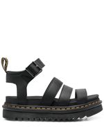 Dr. Martens sandales Blaire à bout ouvert - Noir