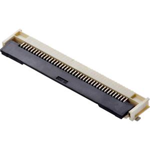 Molex 5051100492 FFC/FPC-aansluiting Totaal aantal polen: 4 Rastermaat: 0.5 mm Inhoud: 1 stuk(s) Tape on Full reel