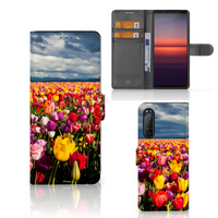 Sony Xperia 5II Hoesje Tulpen - thumbnail