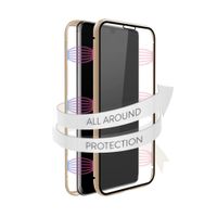 White Diamonds 360° Glass Cover for Samsung Galaxy A41 Gold