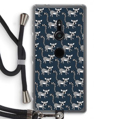 Makis: Sony Xperia XZ2 Transparant Hoesje met koord