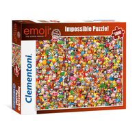 Clementoni Impossible Puzzel Emoji, 1000st. - thumbnail